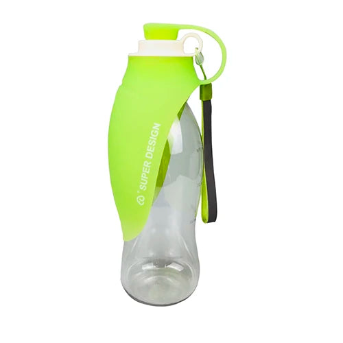 Gourde pour chien Silicone vert