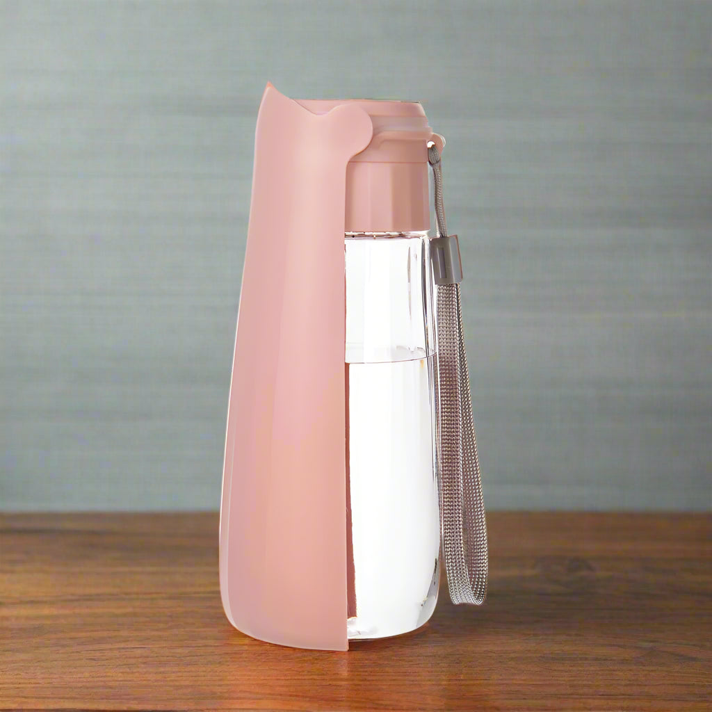 Gourdes pour chien Pliable rose