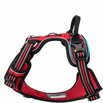 Harnais - PullFree™ - Rouge - Amour de chien attache pratique