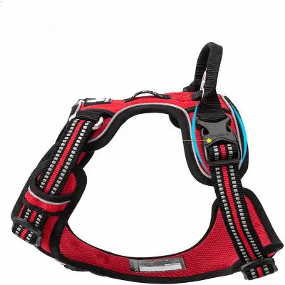 Harnais - PullFree™ - Rouge - Amour de chien attache pratique