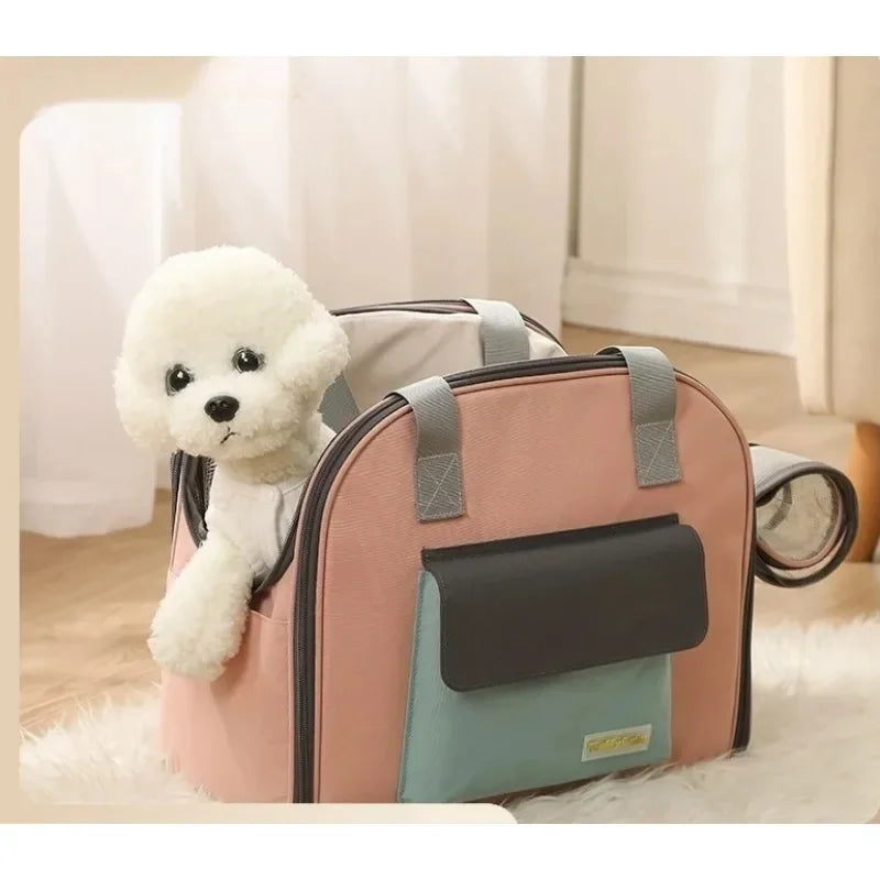 SAC A DOS CHIEN Chienpagnon rose