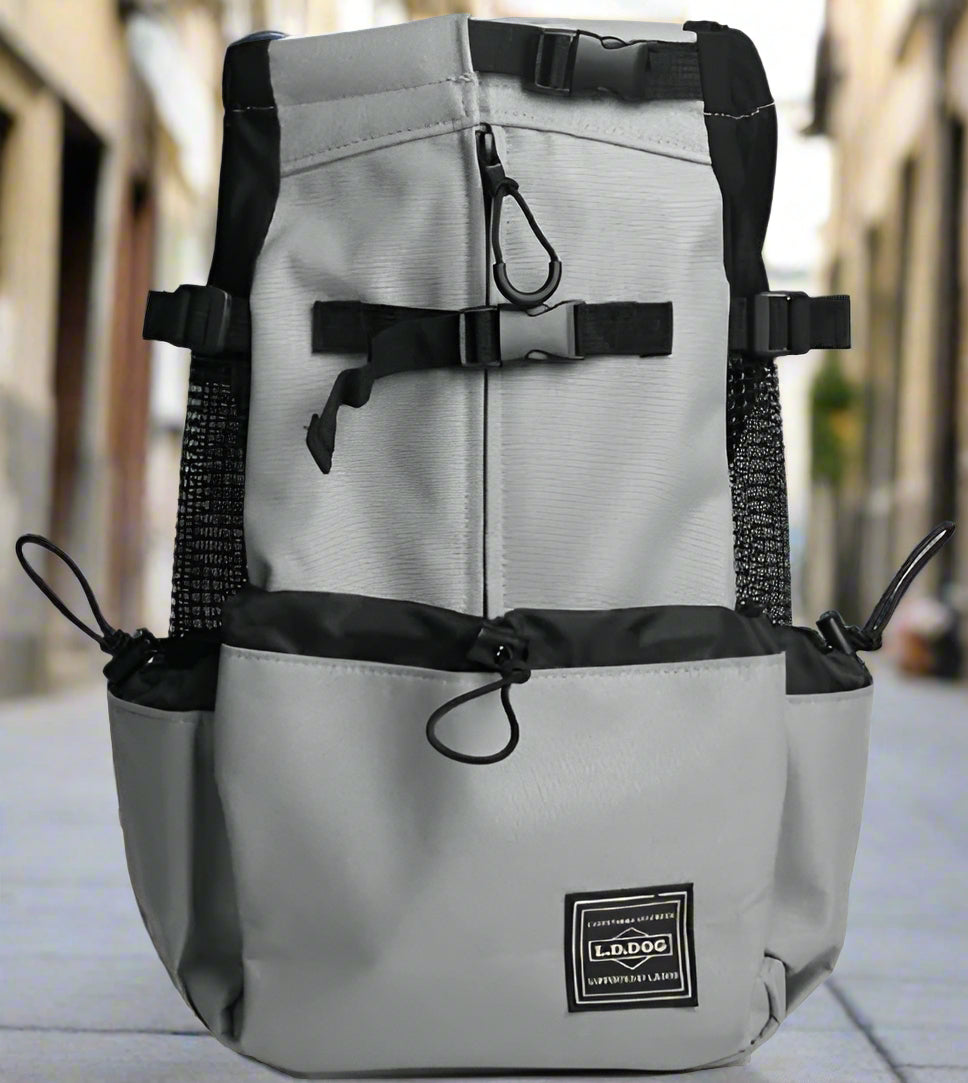 Sac Ă dos pour chien Nomadog gris