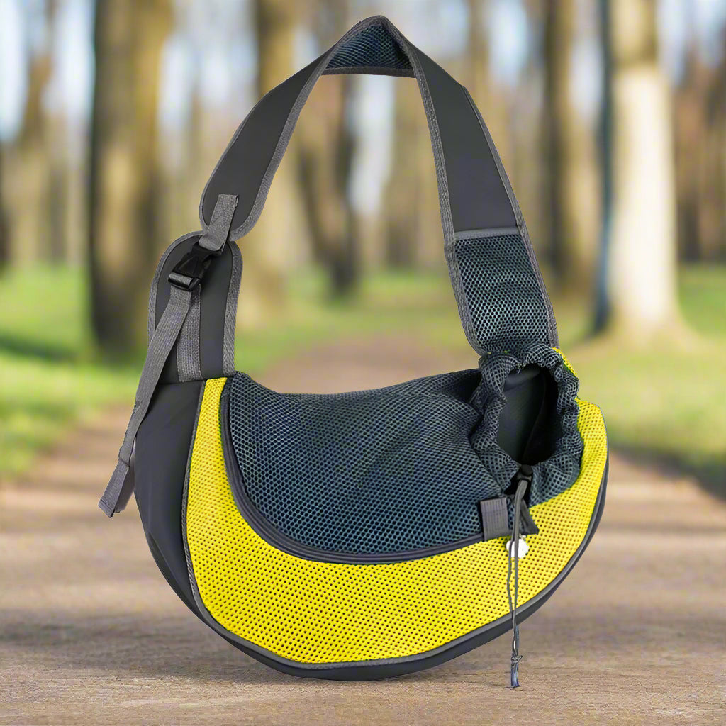 Sac de transport chien Canimobile jaune