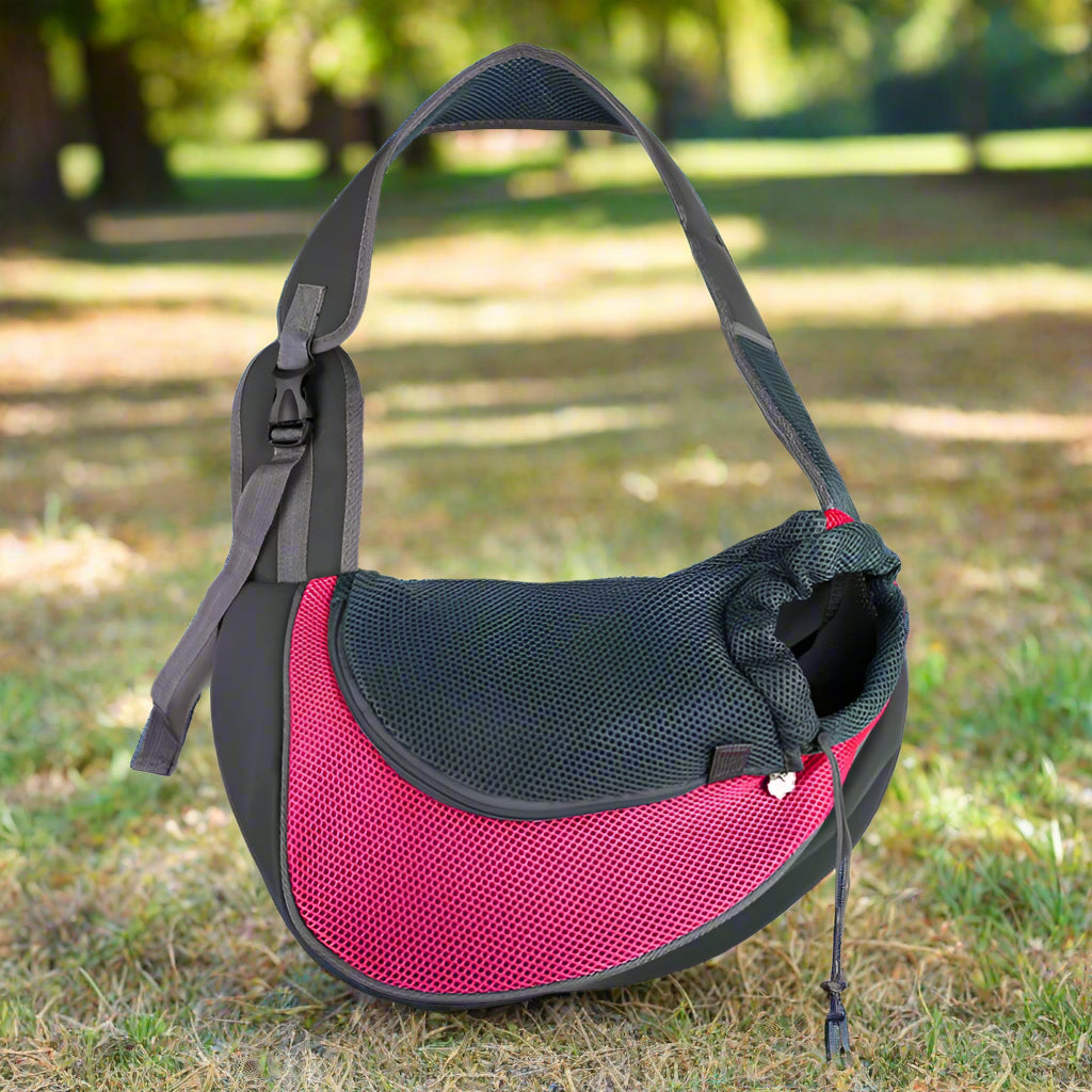 Sac de transport chien Canimobile rose