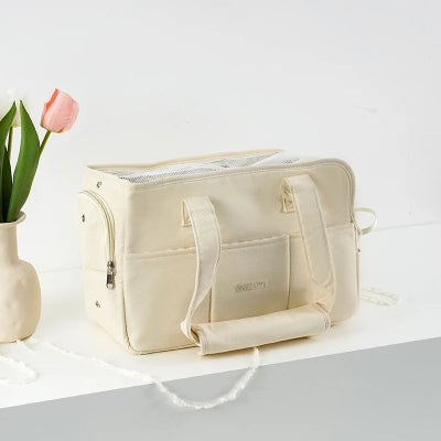 Sac de transport pour chien Canibag beige