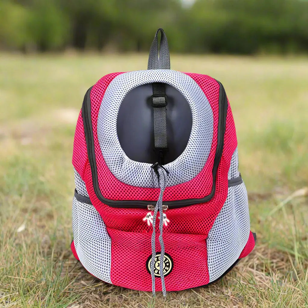Sac dos pour chien ChienPorteur rouge