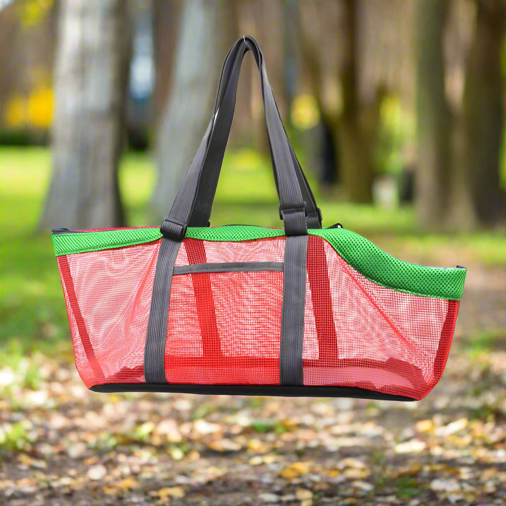 Sac pour chien SnoutSac rouge et vert