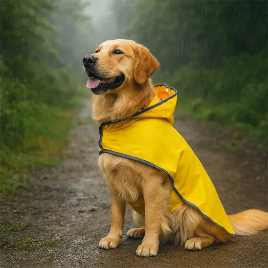 Chien sentier pédestre porte Imperméable chien Réversible