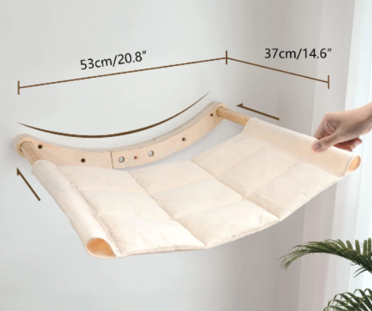 HAMACS POUR CHATS mural 53 x 37 cm