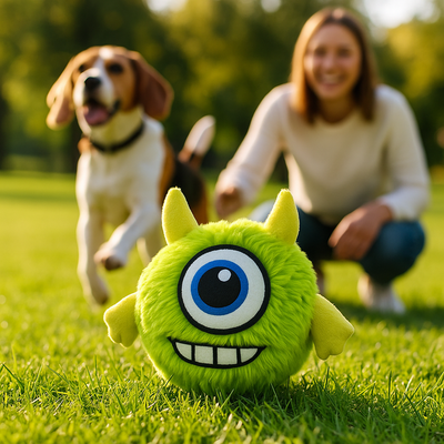 Jouet pour chien balle interactive monstre