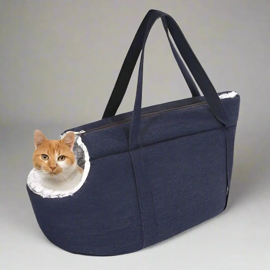 Sac de Transport Chat - CosyChat™ - Marine lecoledeschats
