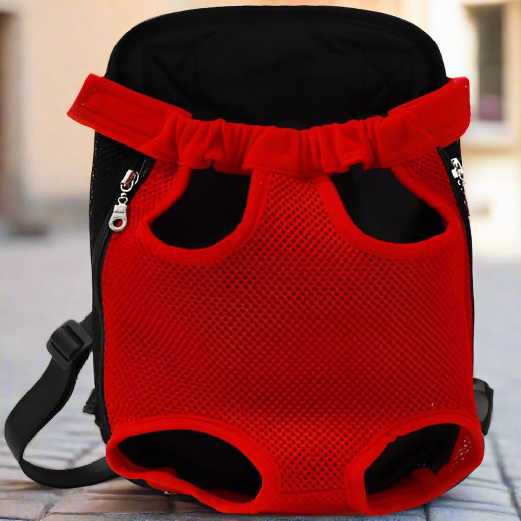 Sac à Dos Chat - PetExplorer™ - Rouge lecoledeschats
