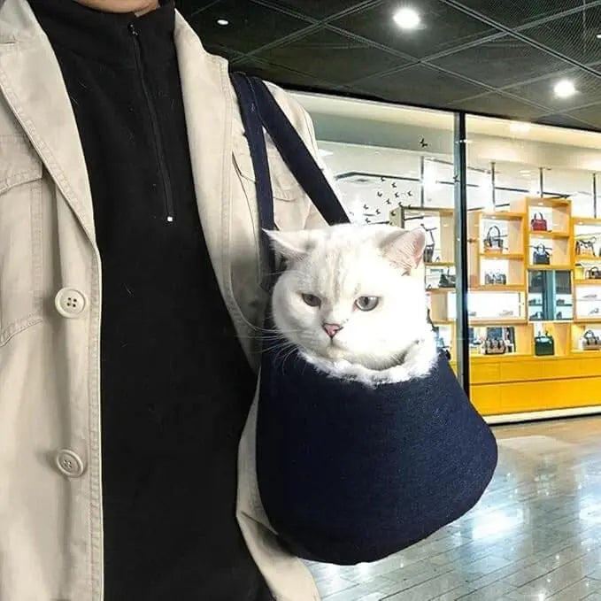 Sac de Transport Chat - CosyChat™ - Marine lecoledeschats