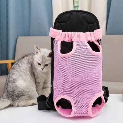 Sac à Dos Chat - PetExplorer™ - Rose lecoledeschats