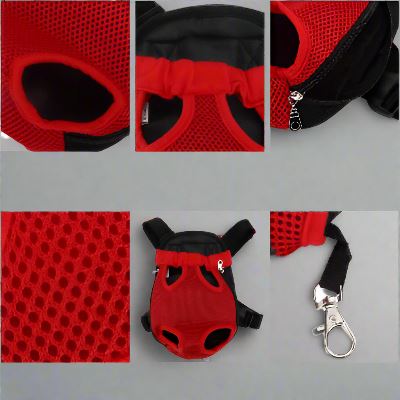 Sac à Dos Chat - PetExplorer™ - Rouge lecoledeschats