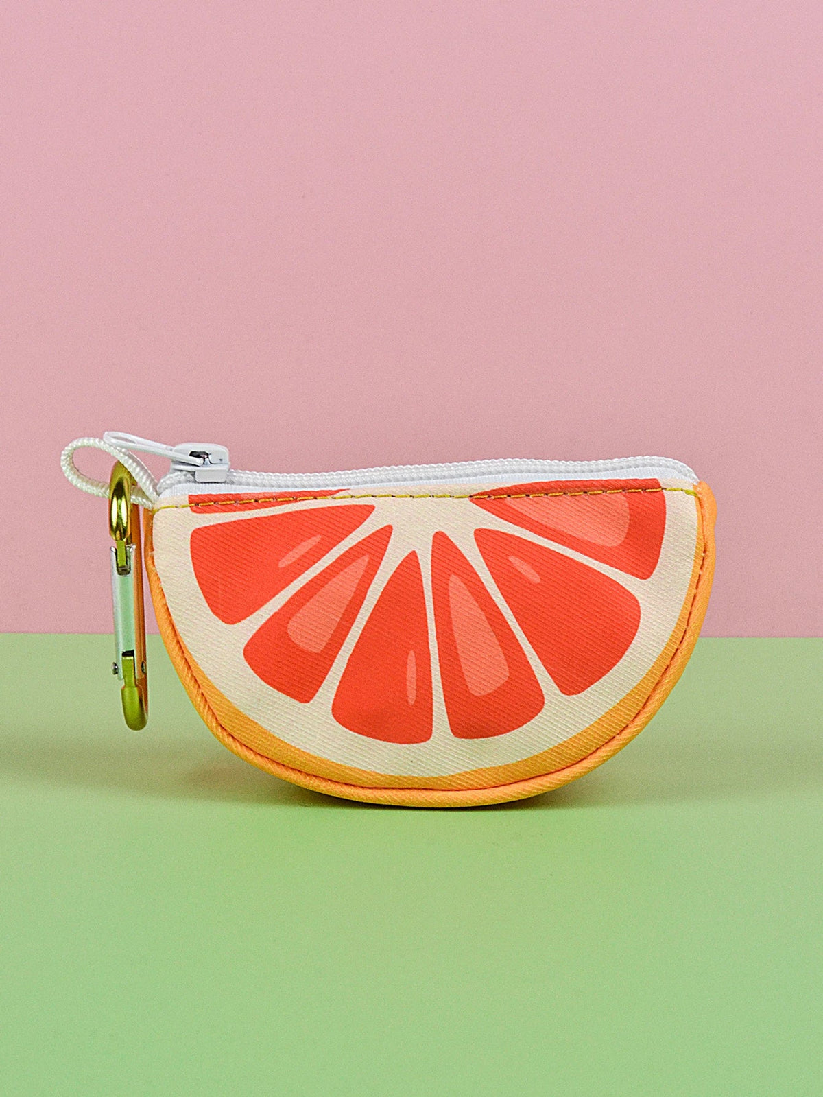 Distributeur sac a crottes motif pamplemousse, résistant aux intempérie