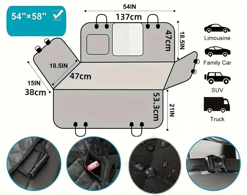 Protection chien voiture | VoyageTranquille™