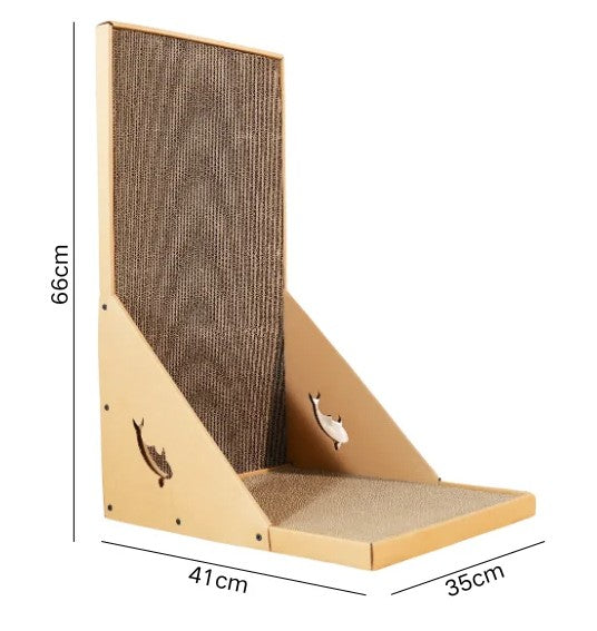 GRIFFOIR EN CARTON POUR CHAT | DuraPro™ Royaume Animalier