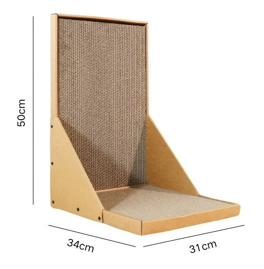 GRIFFOIR EN CARTON POUR CHAT | DuraPro™ Royaume Animalier