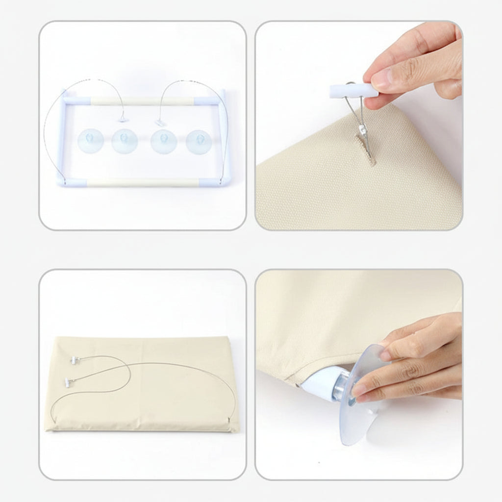 HAMAC DE FENETRE POUR CHAT | SunSnooze™ Royaume Animalier