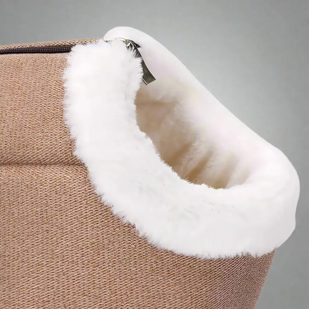 Sac de Transport Chat - CosyChat™ - Beige lecoledeschats