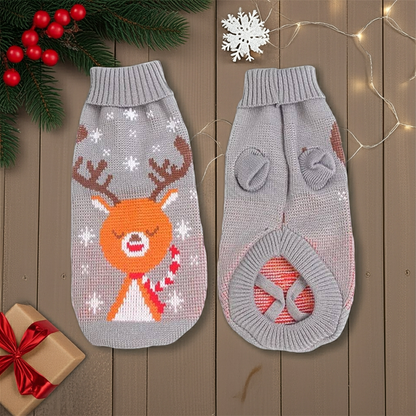 PULL DE NOEL POUR CHIEN | RUDOLF