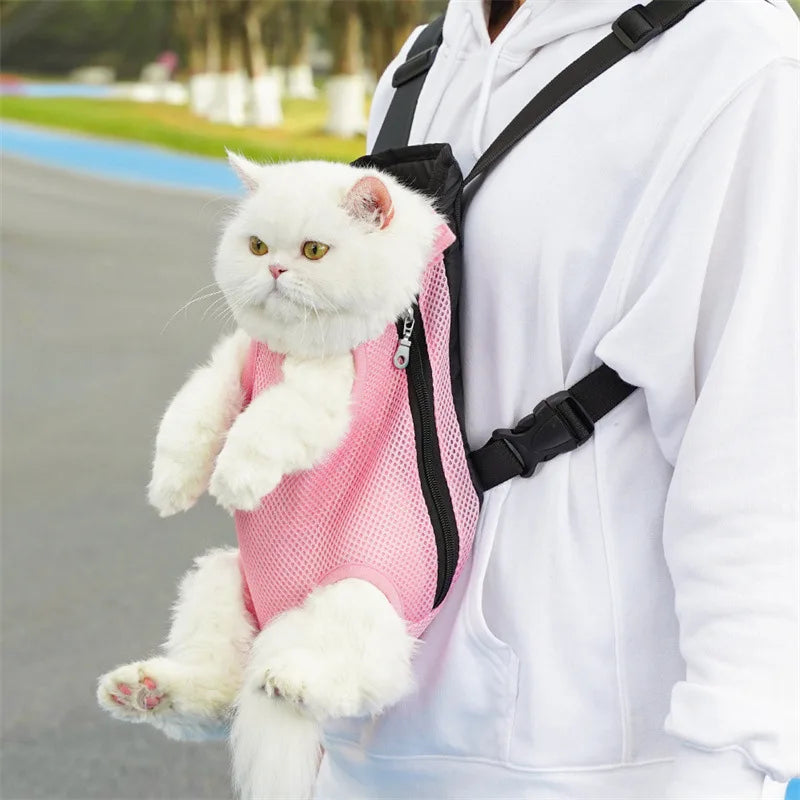 Sac à Dos Chat - PetExplorer™ - Rose lecoledeschats