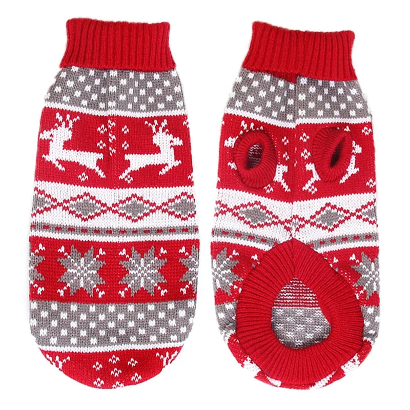 PULL DE NOEL POUR CHIEN | RUDOLF