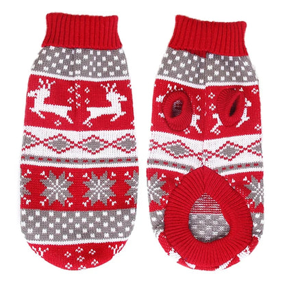PULL DE NOEL POUR CHIEN | RUDOLF