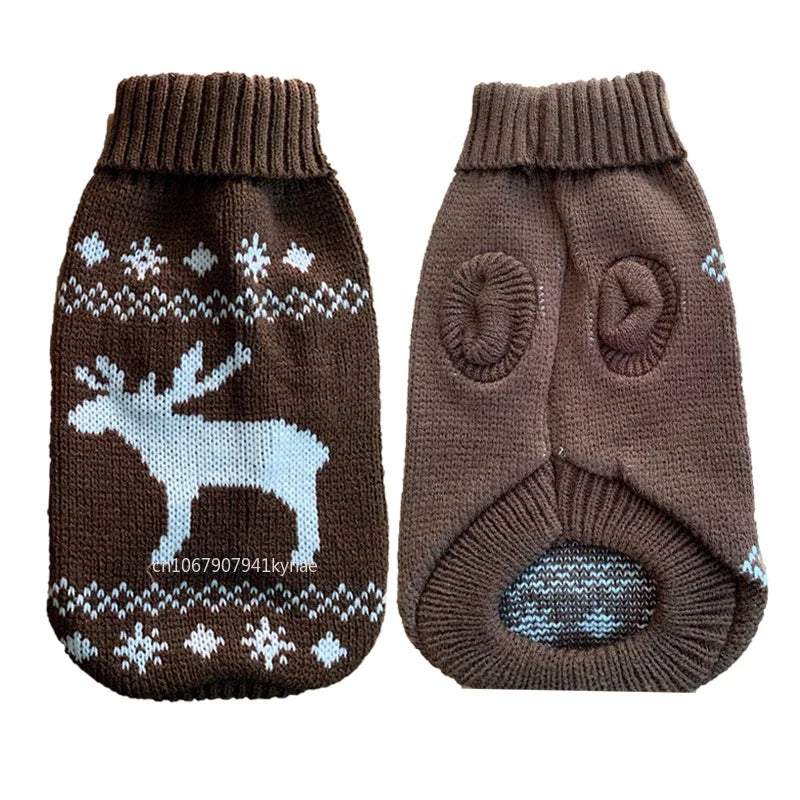PULL DE NOEL POUR CHIEN | RUDOLF