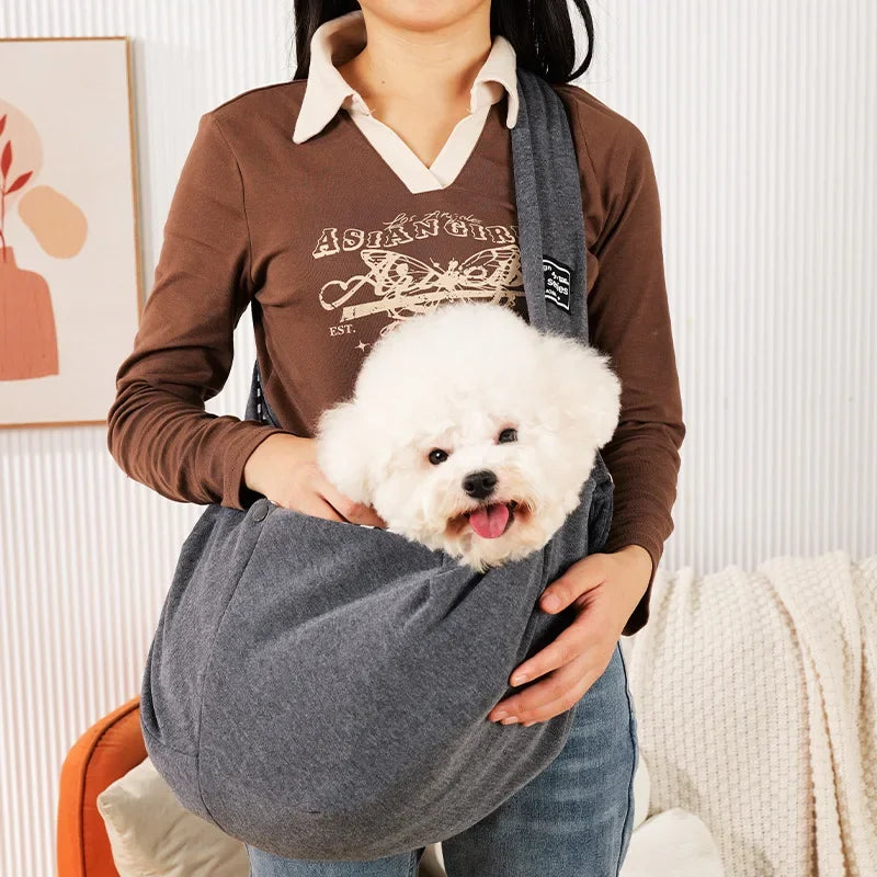 SAC A CHIEN ZENICHIEN GRIS FONCÉ