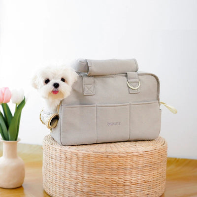 Sac de transport pour chien Canibag gris
