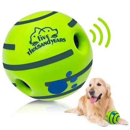 Balle pour chien | Interactive avec sons de rires Royaume Animalier