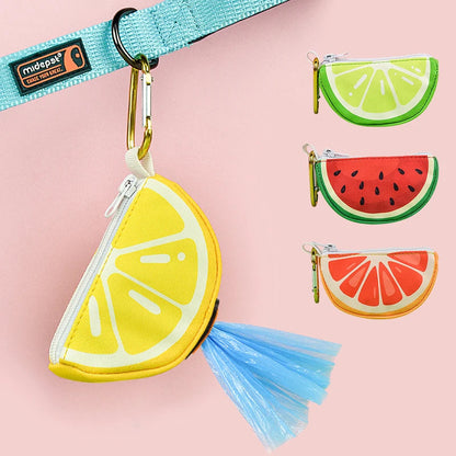 Distributeur sac a crottes fixé sur laisse, compatible toutes laisses