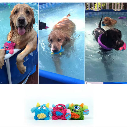 Peluche pour chiens flottante dans l'eau - jouet aquatique pour chien