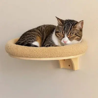Arbre à Chat mural en bois