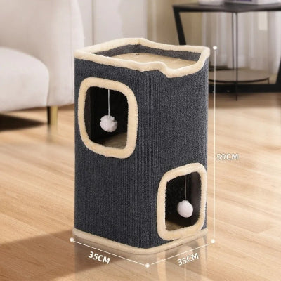 ARBRE POUR CHAT | Multi-Niveaux Confort Royaume Animalier