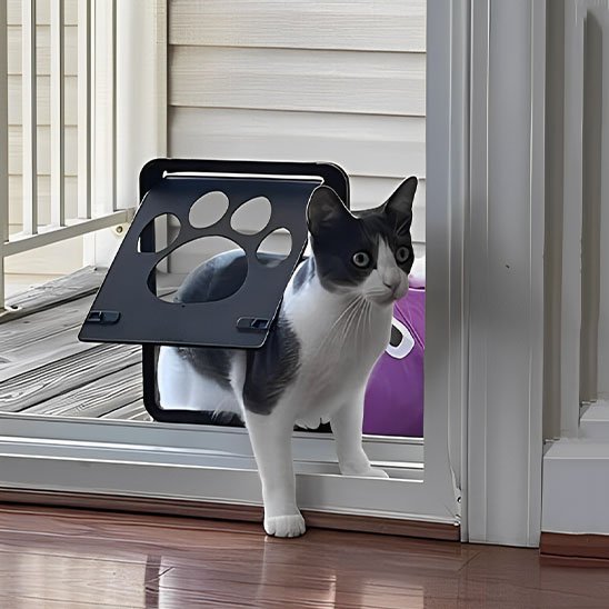 chatière pour l'automie du chat