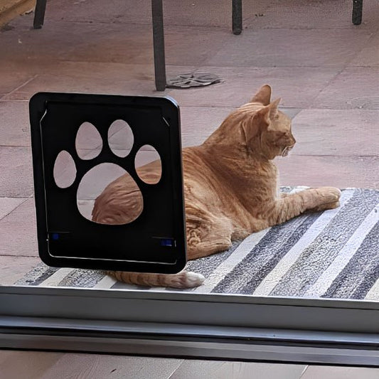 chatière pour fenêtre coulissante