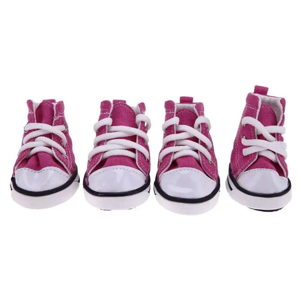 Chaussure pour chien | Baskets rose
