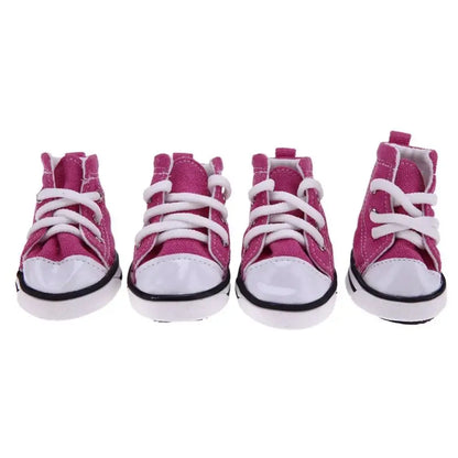 Chaussure pour chien | Baskets rose