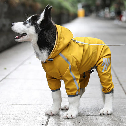 Manteau imperméable pour chien | Réfléchissant