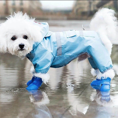 Chien pluie porte Chaussures chien | Imperméables