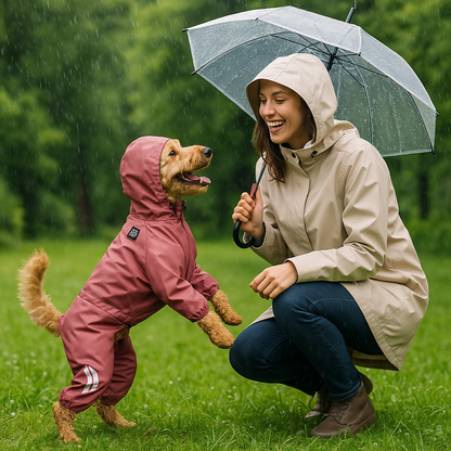 Manteau imperméable pour chien | Réfléchissant