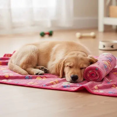 Couverture chien moelleuse