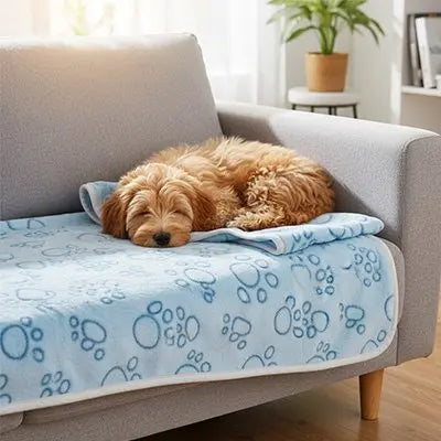 Couverture pour chien en flanelle
