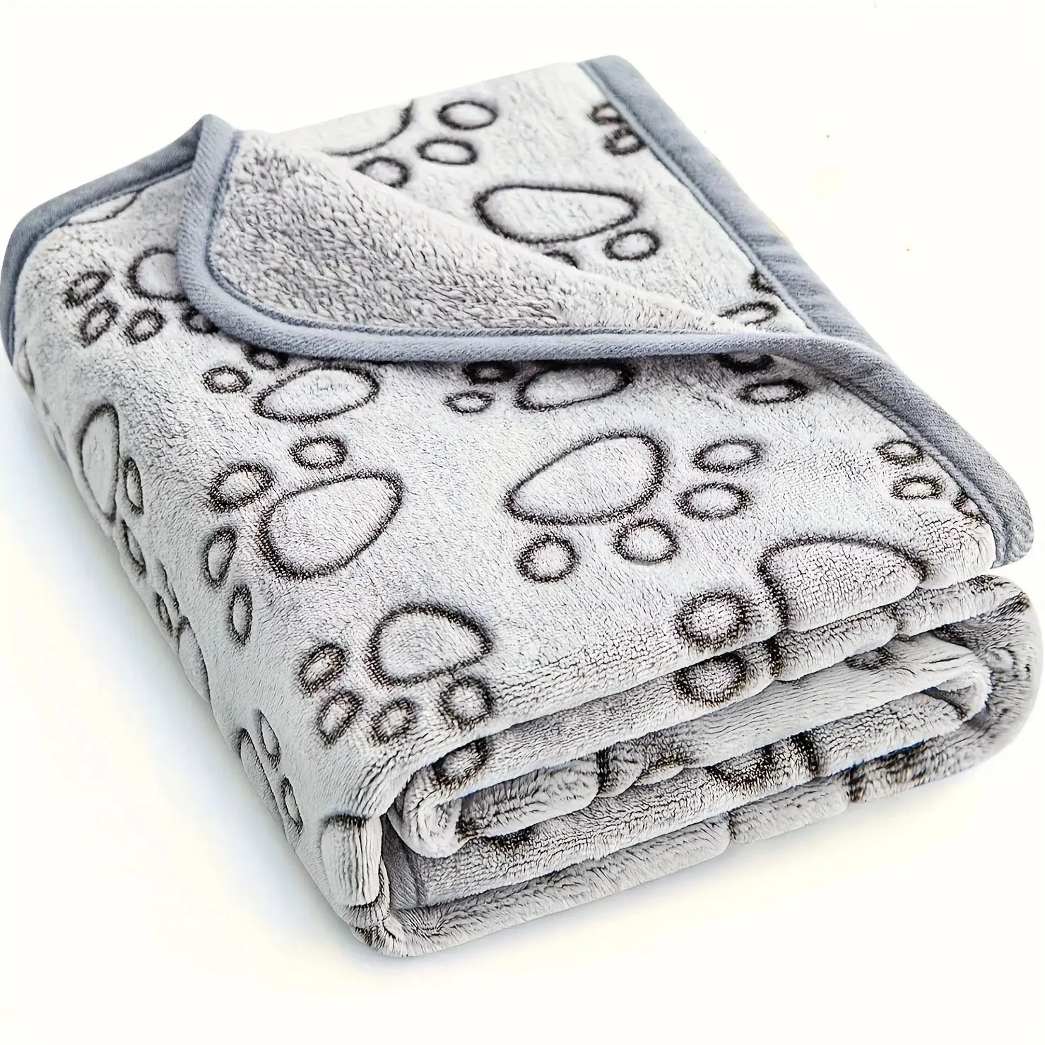 Couverture pour chien grise