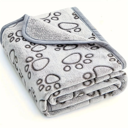 Couverture pour chien grise