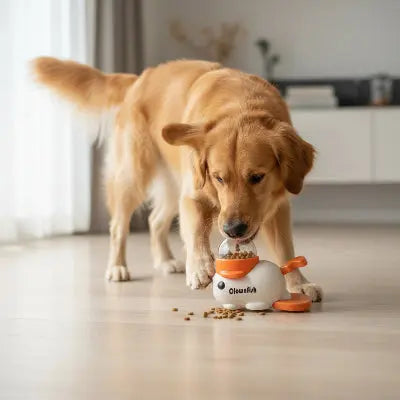 Distributeur de croquettes chien ludique