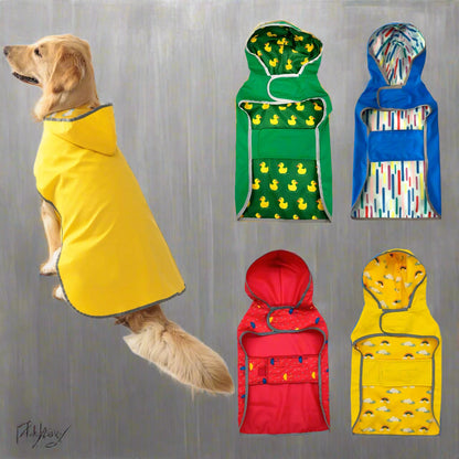 Diverse couleurs Imperméable chien Réversible